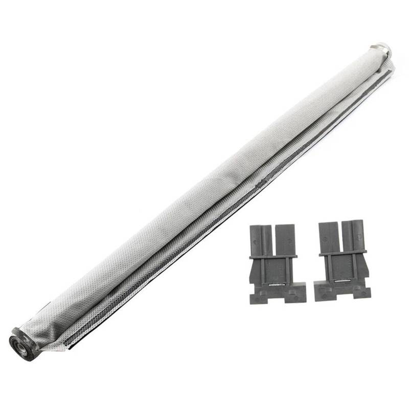 Sonnenschirm Auto Dachfenster-Rollladen, Schiebedach-Sonnenschutzvorhang 1K9877307 Für VW Für Golf Für Tiguan Für Passat Für Variant Für Sharan Für Santana Sonnenschutz(Grey) von YSQIFBABD