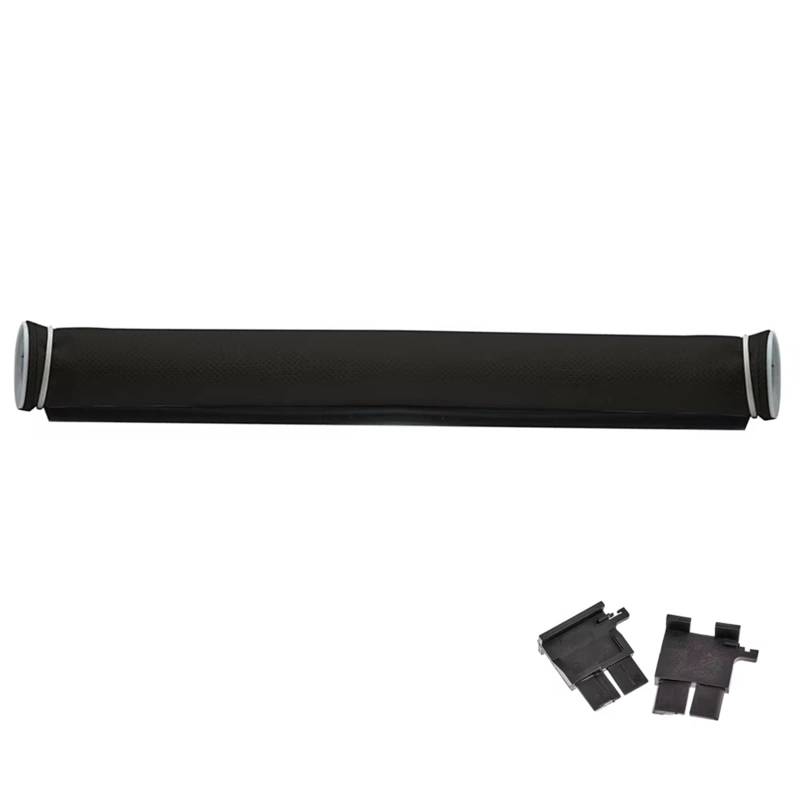 Sonnenschirm Auto Dachfenster-Rollladen, Schiebedach-Sonnenschutzvorhang 4L0877307DT38 Für Q7 3.0L 3.6L 4.2L 2007-2016, Vorne Und Hinten Sonnenschutz(Black Front) von YSQIFBABD