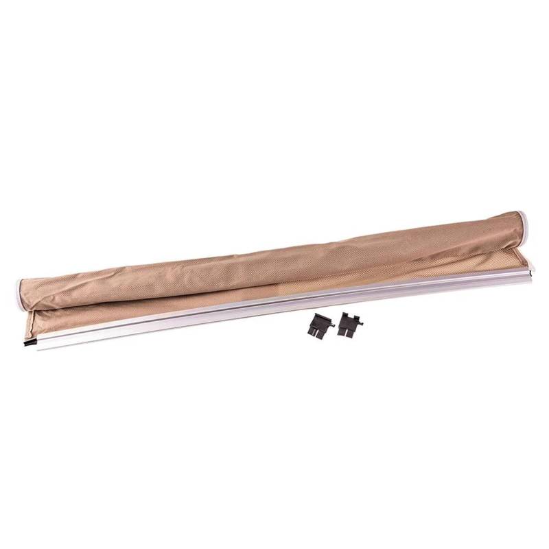 Sonnenschirm Auto Dachfenster-Rollladen Schiebedach Sonnenschirm Vorhang 4L0877307DT38 Für Q7 3.0L 3.6L 4.2L 2007-2016 Vorne Und Hinten Sonnenschutz(Beige Front) von YSQIFBABD