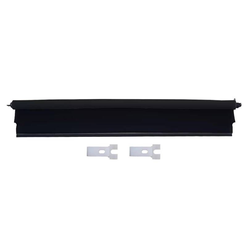 Sonnenschirm Auto Für Cadillac Für CT5 Auto Panorama Schiebedach Rollo Sonnenschirm Vorhang Abdeckung Montage Sonnenschutz(Black Front) von YSQIFBABD