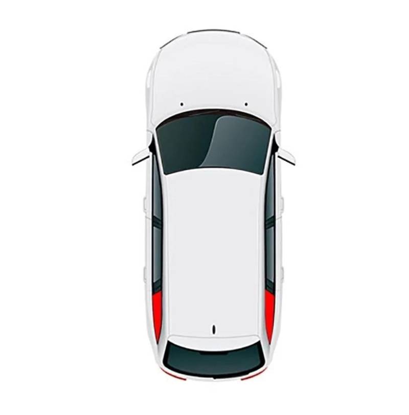 Sonnenschirm Auto Für Q5 8R 2008-2017 Auto-Sonnenschutzschild Frontscheibenrahmen Vorhang Rückseite Kindersitz Fenster Sonnenschutz Visier Sonnenschutz(2PCS Triangular) von YSQIFBABD