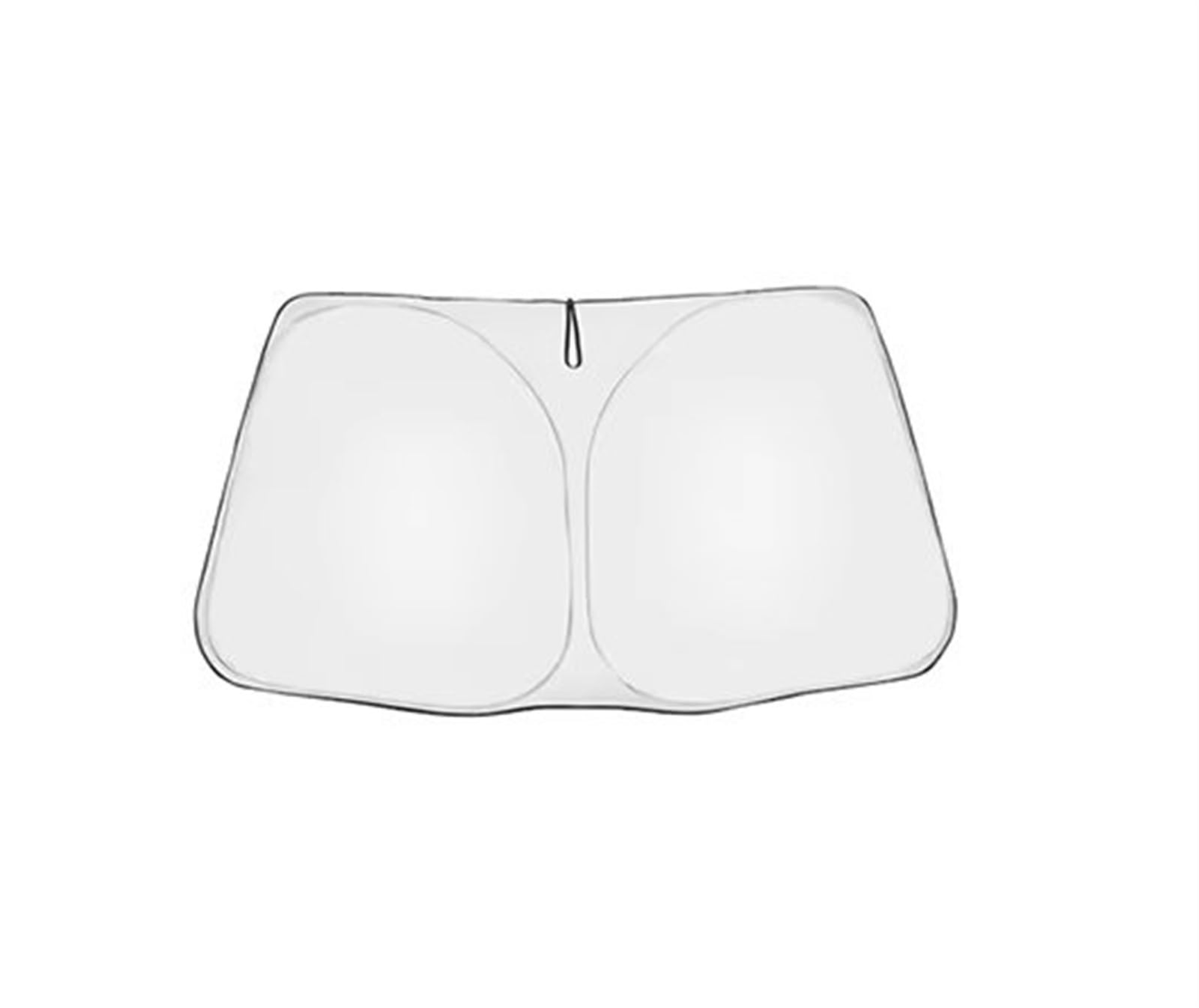 Sonnenschirm Auto Für VW Für T-ROC Für TROC 2018-2024 Auto-Rückseiten-Baby-Fenster-Sonnenschutzschild Frontscheibenvorhang Sonnenschutzvisier Sonnenschutz(Silver Front Windshield) von YSQIFBABD