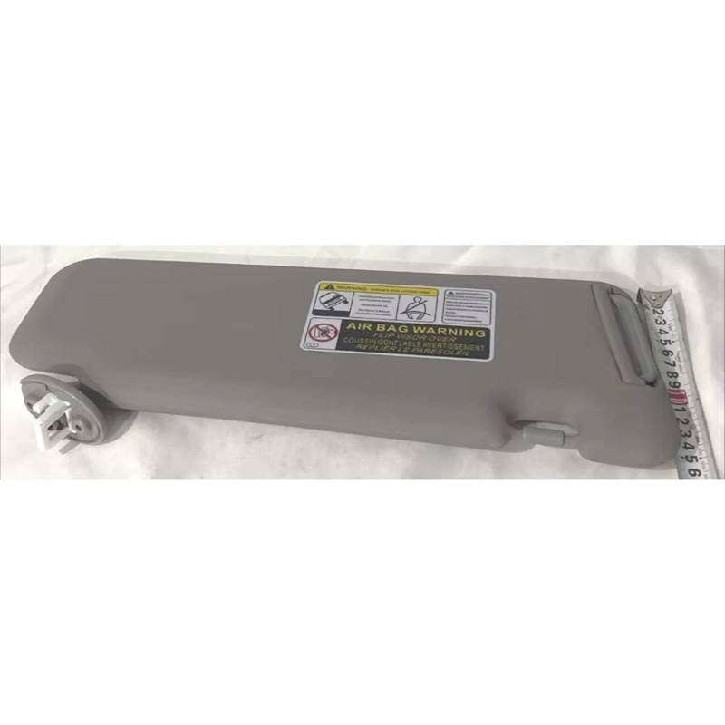 Sonnenschirm Auto OEM 74320-48500-B0 1PC Sonnenblende Mit Make-Up Spiegel Mit Licht Für Toyota Für Highlander 2008 2009 2010 2011 2012 2013 Sonnenschutz(Grey Left) von YSQIFBABD
