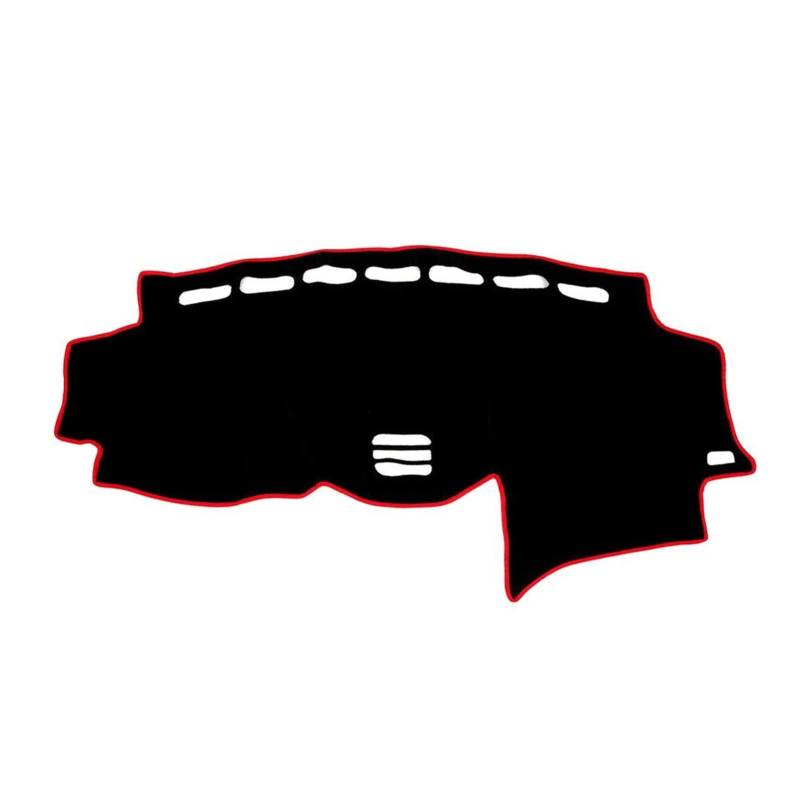 -Sonnenschutz-Teppich Für Lexus RX XU30 2004–2009 RX300 RX330 RX350 RX400h Dashboard Cover Mat Pad Anti-Schmutz Sunshade(Red Edge) von YSQIFBABD
