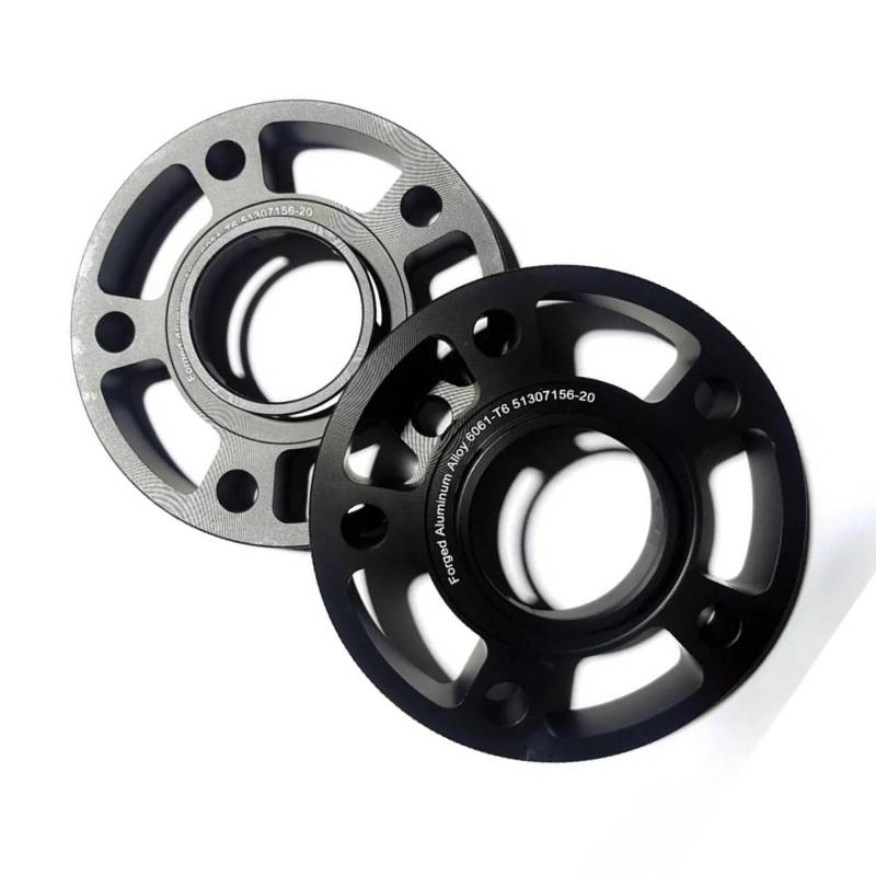Wheel Spacers 2 stücke 12mm Rad Adapter Spacer PCD 5x13 0 71,6mm für Tycan Accessoires Elargisseur Voie Universel(12mm Type 1) von YSQIFBABD