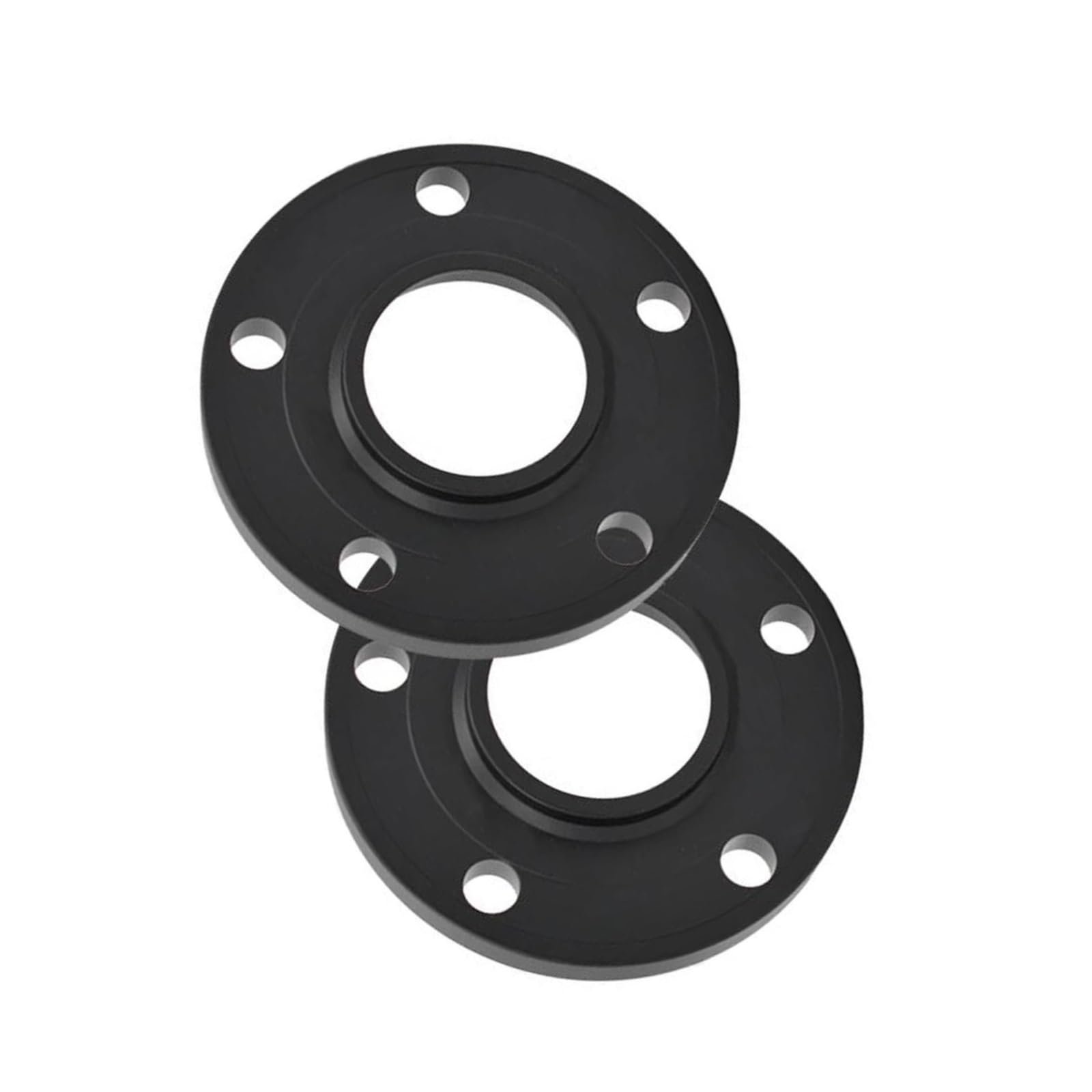 Wheel Spacers 20mm 5 * 112 Spurverbreiterung mit Kegel Radbolzen M14 * 1,25 Centric 66,6 Spurverbreiterungen für Cabrio Accessoires Elargisseur Voie Universel(20mm Black Spacer) von YSQIFBABD