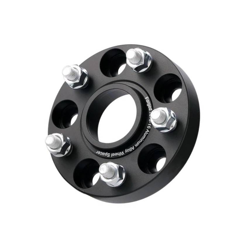 Wheel Spacers Spurverbreiterung Adapter PCD 5x108 CB 63.4 Für Evoque LR2 M14x1.5 1 Stück Accessoires Elargisseur Voie Universel(1 Piece Black 30mm) von YSQIFBABD