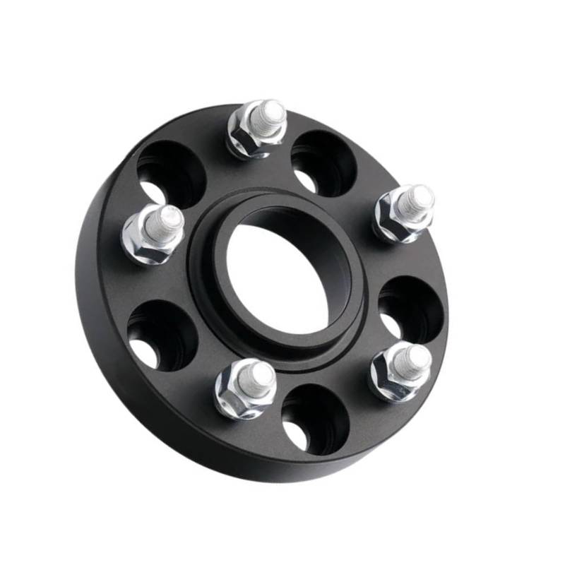 Wheel Spacers Spurverbreiterung PCD 5x114.3 CB 67.1mm M12x1.5 Für Lincoln MKT 1 Stück Accessoires Elargisseur Voie Universel(Black 30mm 1PC) von YSQIFBABD
