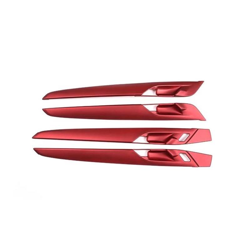 Auto Dekoration ABS Auto Innentür Griff Panel Dekorative Abdeckung Trim Für X1 F48 X2 F47 2016-2021 Auto Innen Abdeckung Protector(Rot) von YSQOFD