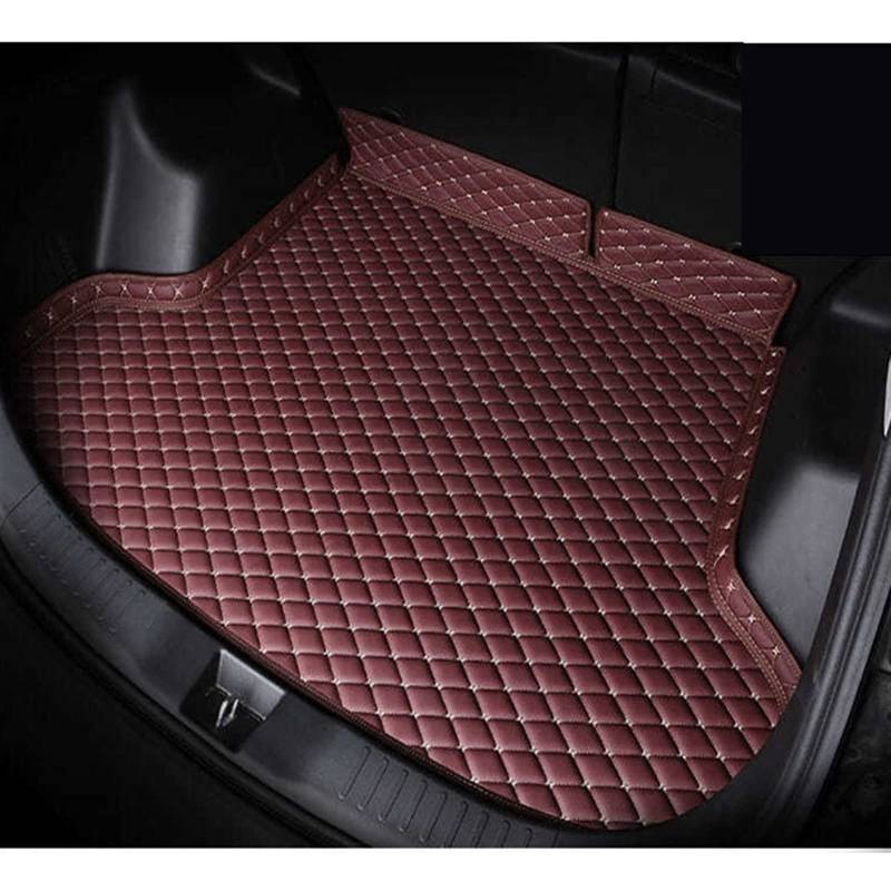 Für Changan Für CS35 Plus 2018-2020 Kofferraummatten Autoteile Styling Teppiche Innenschutz Kofferraumpolster Kofferraum(WEINROT) von YSQOFD