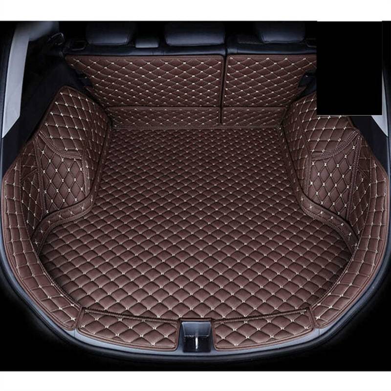 Für Changan Für CS35 Plus 2018–2020 Vollständige Abdeckung Kofferraummatten Autoteile Styling-Teppiche Innenraumschutz Kofferraumpolster Kofferraum(Kaffee) von YSQOFD