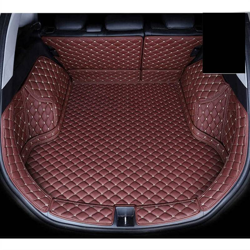 Für Changan Für CS35 Plus 2018–2020 Vollständige Abdeckung Kofferraummatten Autoteile Styling-Teppiche Innenraumschutz Kofferraumpolster Kofferraum(WEINROT) von YSQOFD