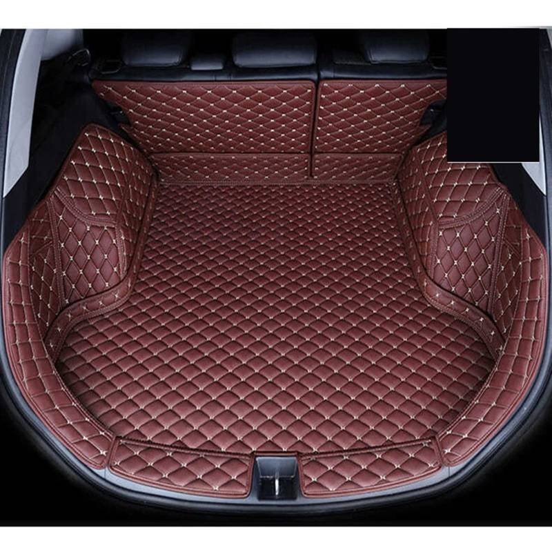 Für Changan Für CS35 Plus 2018-2020 Vollständige Abdeckung Kofferraummatten Autoteile Styling Teppiche Innenschutz Kofferraumpolster Kofferraum(WEINROT) von YSQOFD