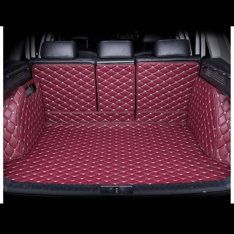 Kofferraummatte Für 6er GT G32 2018-2021 Cargo Liner Teppich Innenausstattung Kofferraum(WEINROT) von YSQOFD