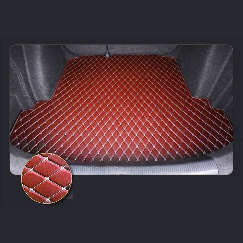 Kofferraummatte Für Accord The 10th Generation 2018-2021 Cargo Liner Teppich Innenausstattung Abdeckung Kofferraum(Braun) von YSQOFD