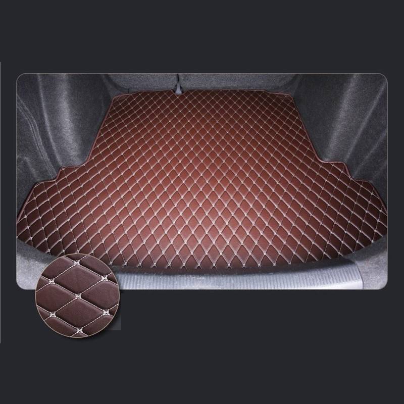Kofferraummatte Für Accord The 10th Generation 2018-2021 Cargo Liner Teppich Innenausstattung Abdeckung Kofferraum(Dunkelbraun) von YSQOFD