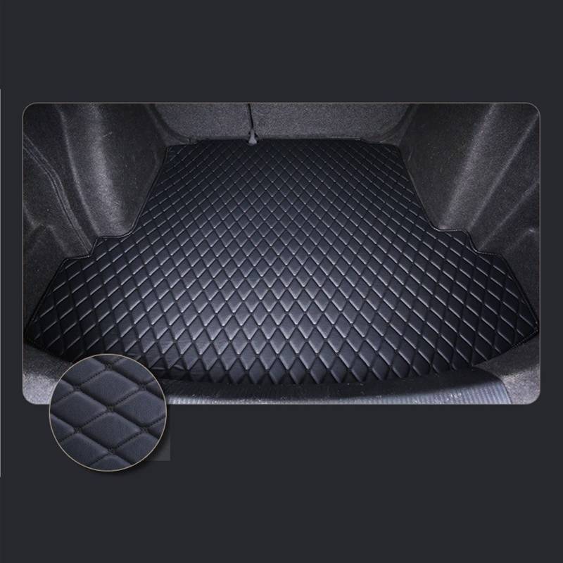 Kofferraummatte Für Accord The 10th Generation 2018-2021 Cargo Liner Teppich Innenausstattung Abdeckung Kofferraum(Schwarz Schwarz) von YSQOFD