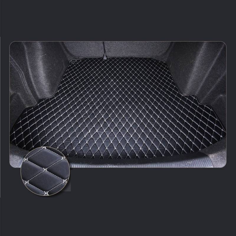 Kofferraummatte Für Accord The 10th Generation 2018-2021 Cargo Liner Teppich Innenausstattung Abdeckung Kofferraum(Schwarzbeige) von YSQOFD