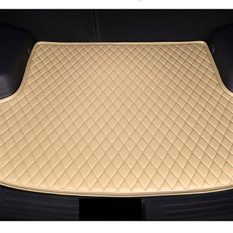 Kofferraummatte Für Chrysler 300C Sedan 2004-2005 Cargo Liner Teppich Innenausstattung Kofferraum(Beige) von YSQOFD