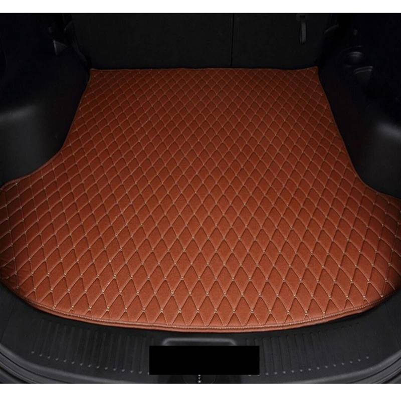 Kofferraummatte Für Chrysler 300C Sedan 2004-2005 Cargo Liner Teppich Innenausstattung Kofferraum(Braun) von YSQOFD