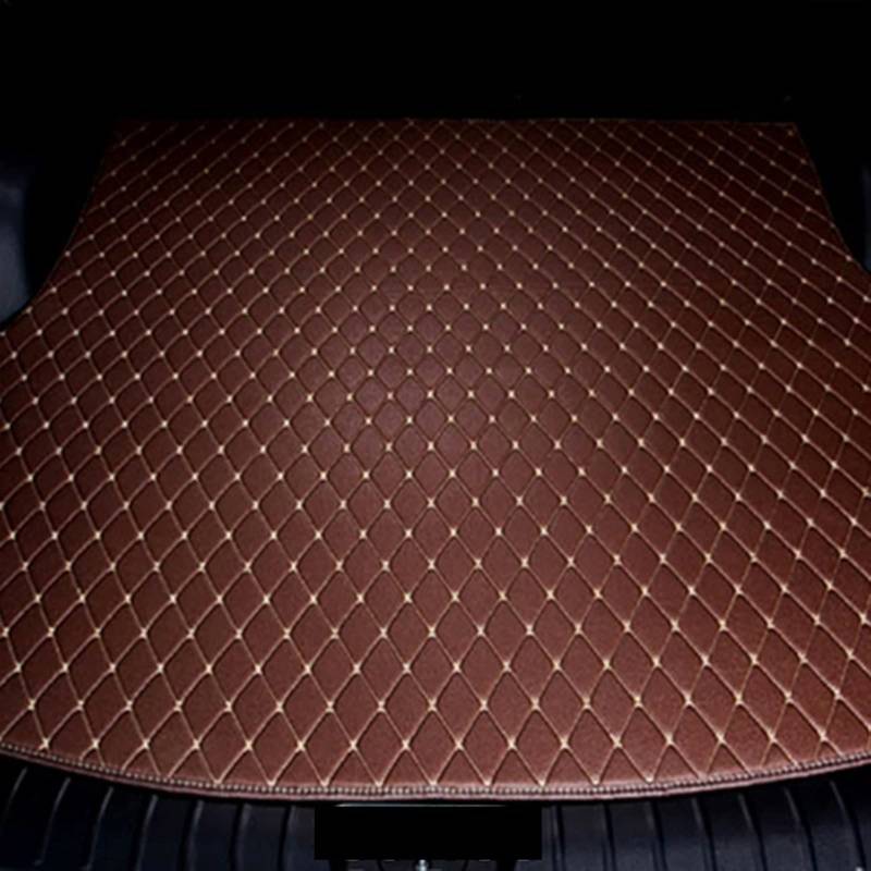 Kofferraummatte Für Chrysler 300C Sedan 2004-2005 Cargo Liner Teppich Innenausstattung Kofferraum(Kaffee) von YSQOFD