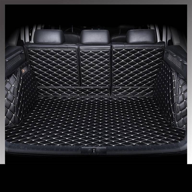 Kofferraummatte Für X5 Für E53 Fünf Sitze 2004-2007 Cargo Liner Teppich Innenausstattung Abdeckung Kofferraum(Schwarzbeige) von YSQOFD