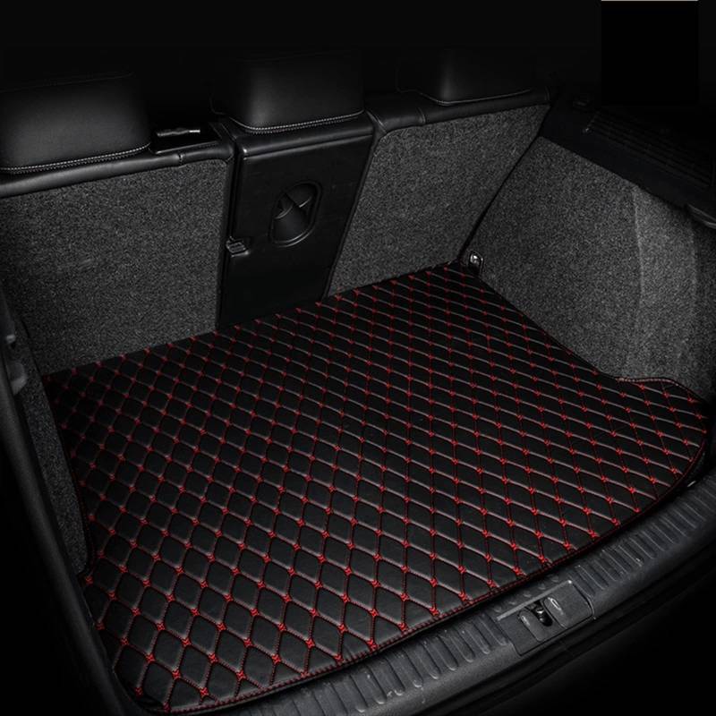 Kofferraummatten Für Cupra Für Formentor 2020-2023 Wasserdicht Für Tablett Automatten Teppich Autozubehör Kofferraum(Black REG) von YSQOFD