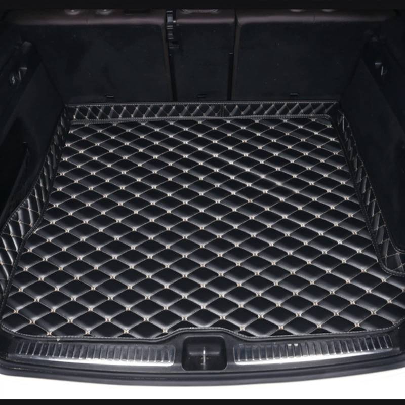 Maßgeschneiderte Kofferraummatten Für Q5 2019-2022 Autozubehör Autowaren Innendetails Kofferraum(Schwarzbeige) von YSQOFD