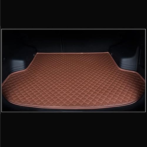 wasserdichte Kofferraummatte Autoheck Kofferraum Cargo Pad Teppichauskleidung Für I3 2022 Kofferraum(Braun) von YSQOFD