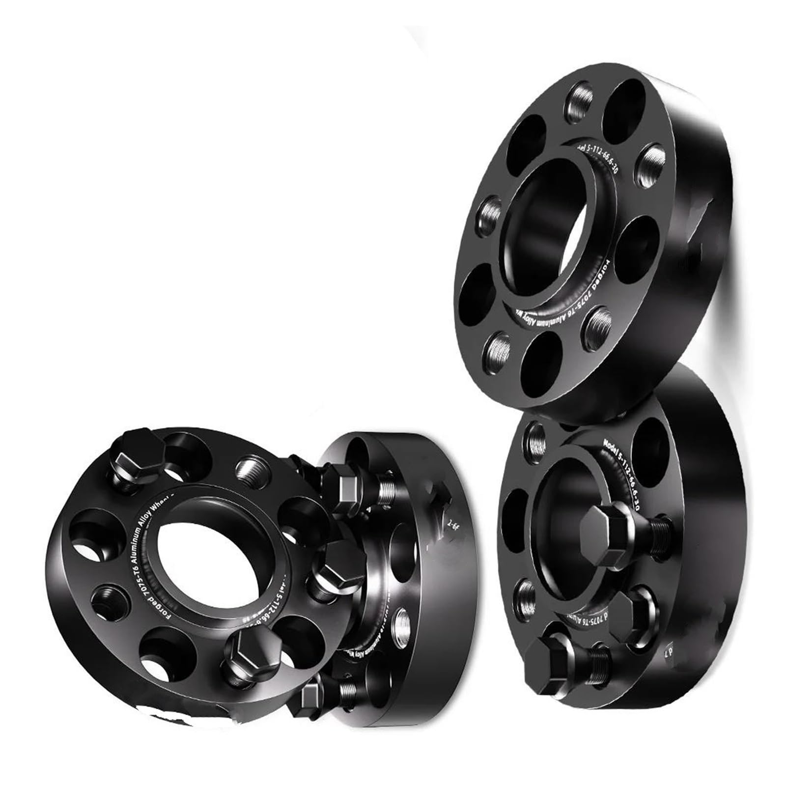 WheelSpacers 2/4 stücke 5x10 8 63,4 Für Starray Flansch Platte T6-7075 Spurverbreiterungen Aluminium Hub verbreitert Adapter Spürverbreiterungsatz(4pcs 30mm) von YSQOFJDFJ