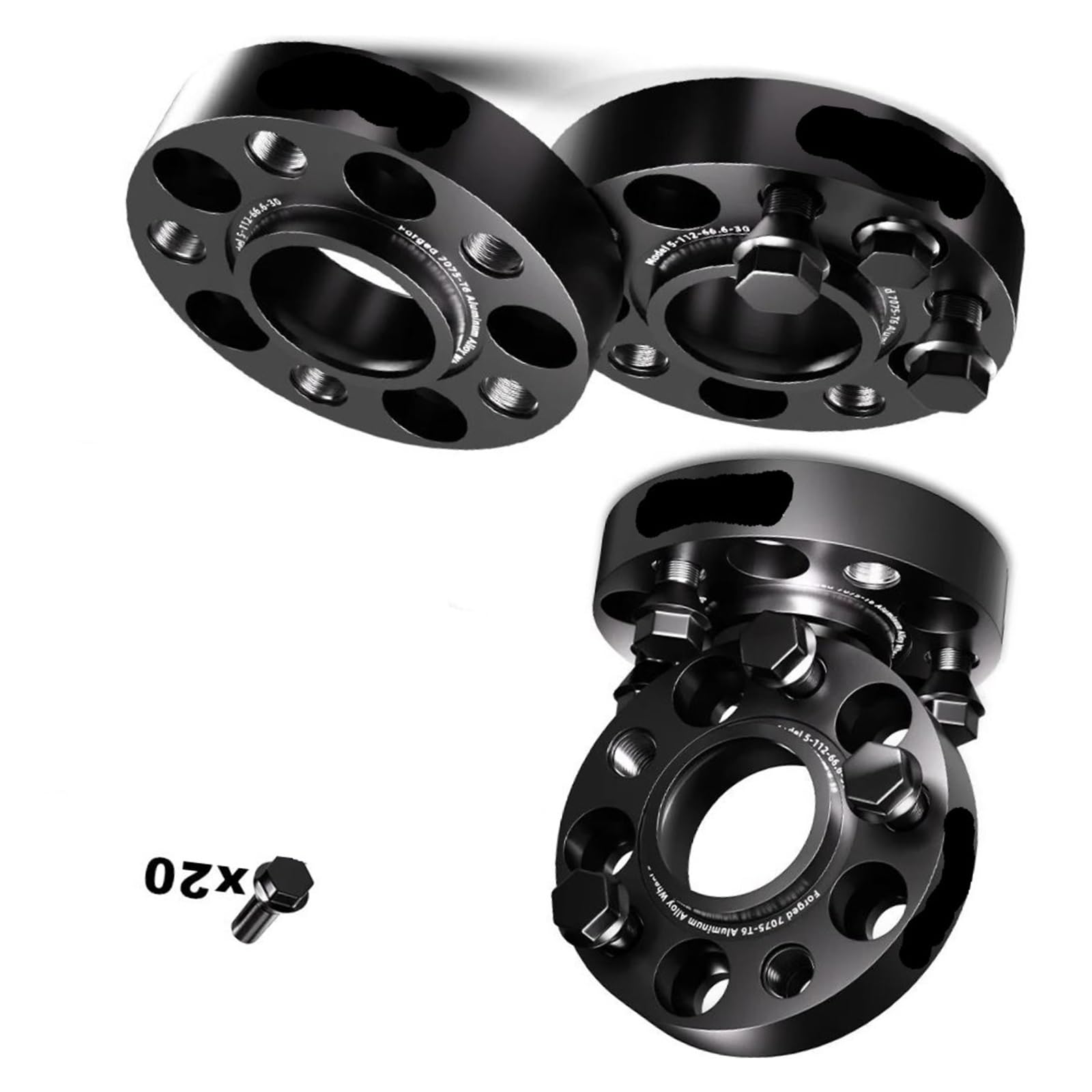 WheelSpacers 2/4 stücke 5x108 60,1 Für Chery Flansch Platte 7075 Spurverbreiterungen Aluminium Hub verbreitert Adapter / 2 Zoll angehoben pad Spürverbreiterungsatz(4pcs 38mm) von YSQOFJDFJ