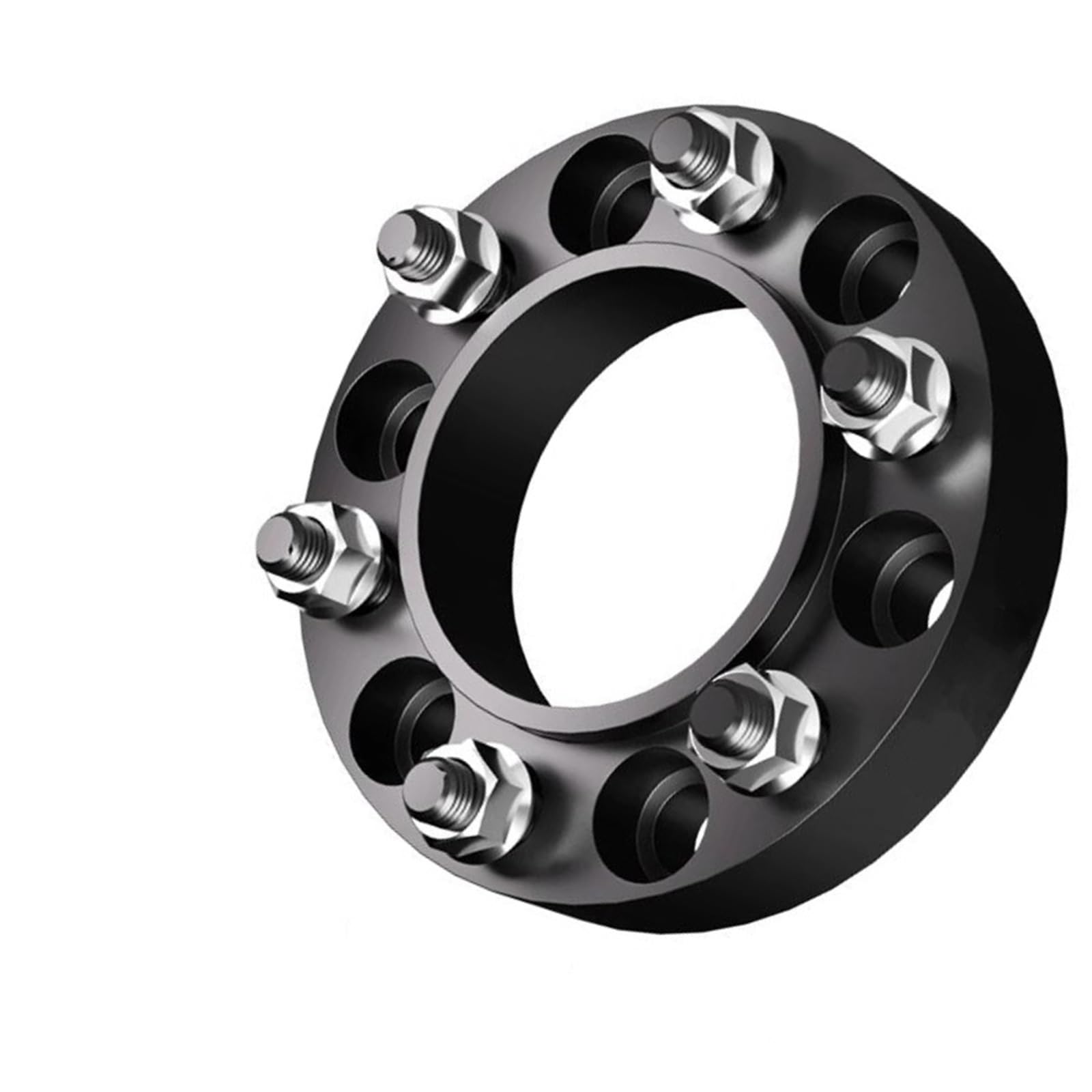 WheelSpacers 2/4 stücke 6x139,7 93,1mm M12x1,5 Hub Centric Schwarz Geschmiedet Rad Spacer Für Ford 2021-2024 Flansch Plate30/35/38/50mmmm Spürverbreiterungsatz(4pcs 30mm) von YSQOFJDFJ
