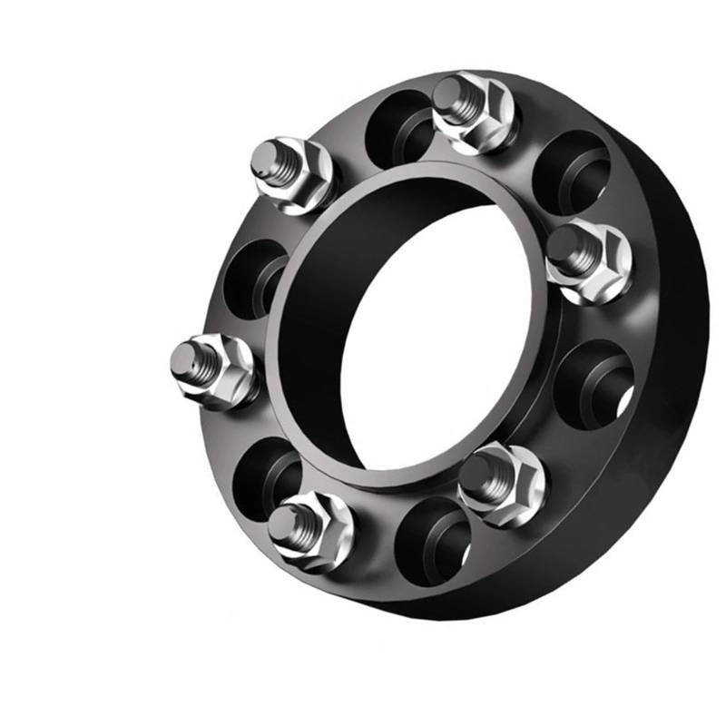 WheelSpacers 2/4 stücke 6x139,7 93,1mm M12x1,5 Hub Centric Schwarz Geschmiedet Rad Spacer Für Ford 2021-2024 Flansch Plate30/35/38/50mmmm Spürverbreiterungsatz(4pcs 30mm) von YSQOFJDFJ