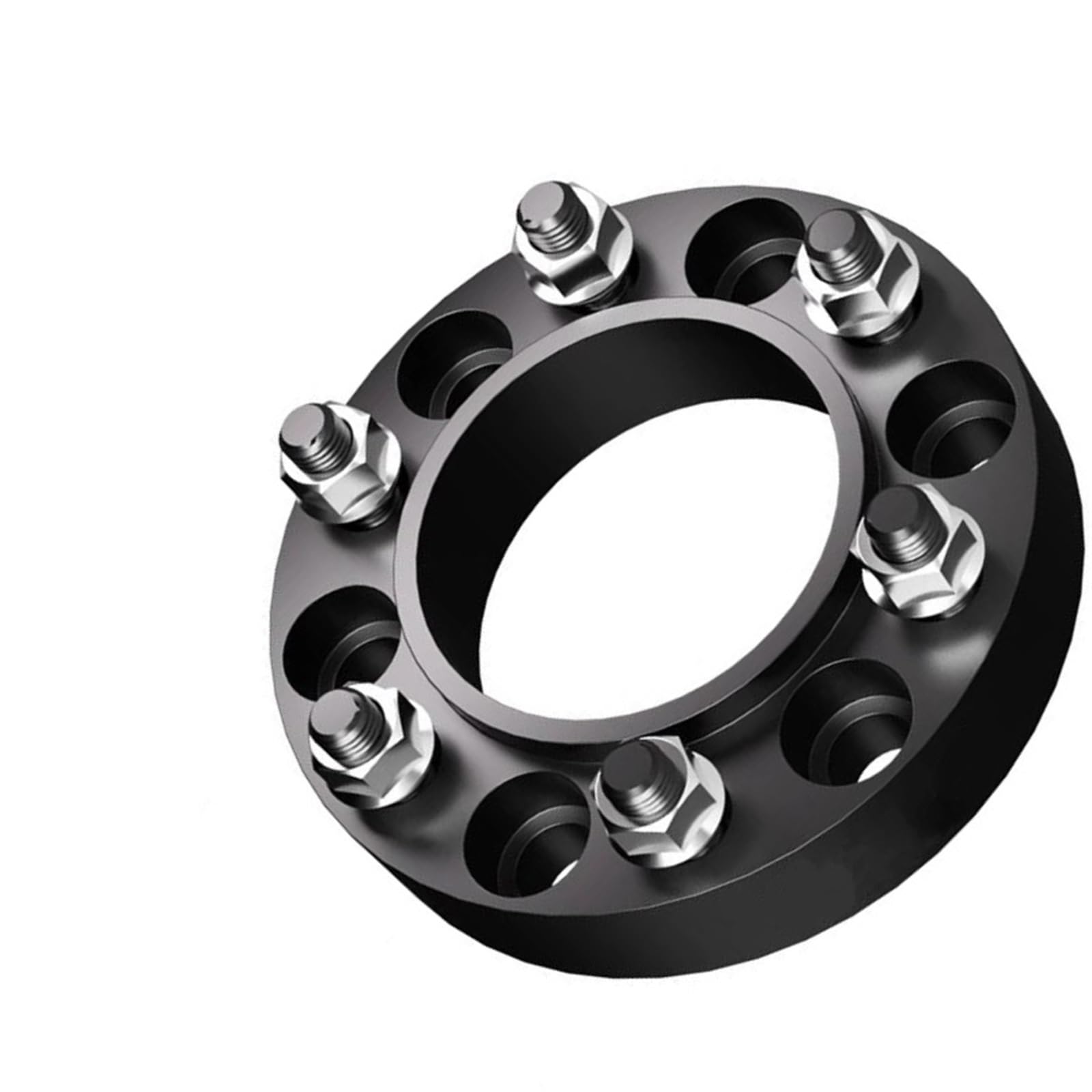 WheelSpacers 2/4 stücke 6x139,7 93,1mm M12x1,5 Hub Centric Schwarz Geschmiedet Rad Spacer Für Ford 2021-2024 Flansch Plate30/35/38/50mmmm Spürverbreiterungsatz(4pcs 38mm) von YSQOFJDFJ