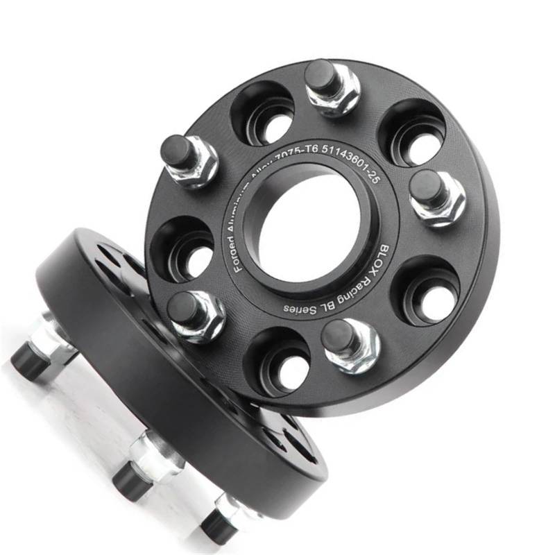 WheelSpacers 2 Stück 15/20 mm 7075 Aluminium geschmiedete Spurverbreiterungen Adapter PCD 5 x 114,3 CB = 60,1 mm (ID = OD) M12 * 1,5 passend für Toyota Spürverbreiterungsatz(2PCS 45MM) von YSQOFJDFJ