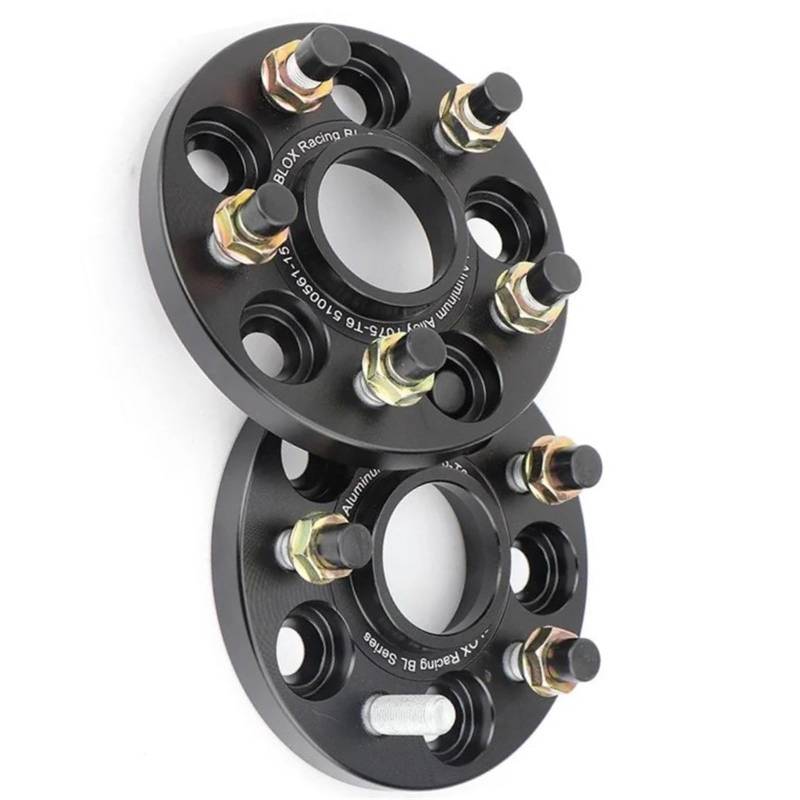 WheelSpacers 2 Stück 15/20 mm 7075 Aluminium geschmiedete Spurverbreiterungen Adapter PCD 5x100 CB = 56,1 mm ID = OD M12 * 1,25 für Subaru Spürverbreiterungsatz(2PCS 30MM) von YSQOFJDFJ