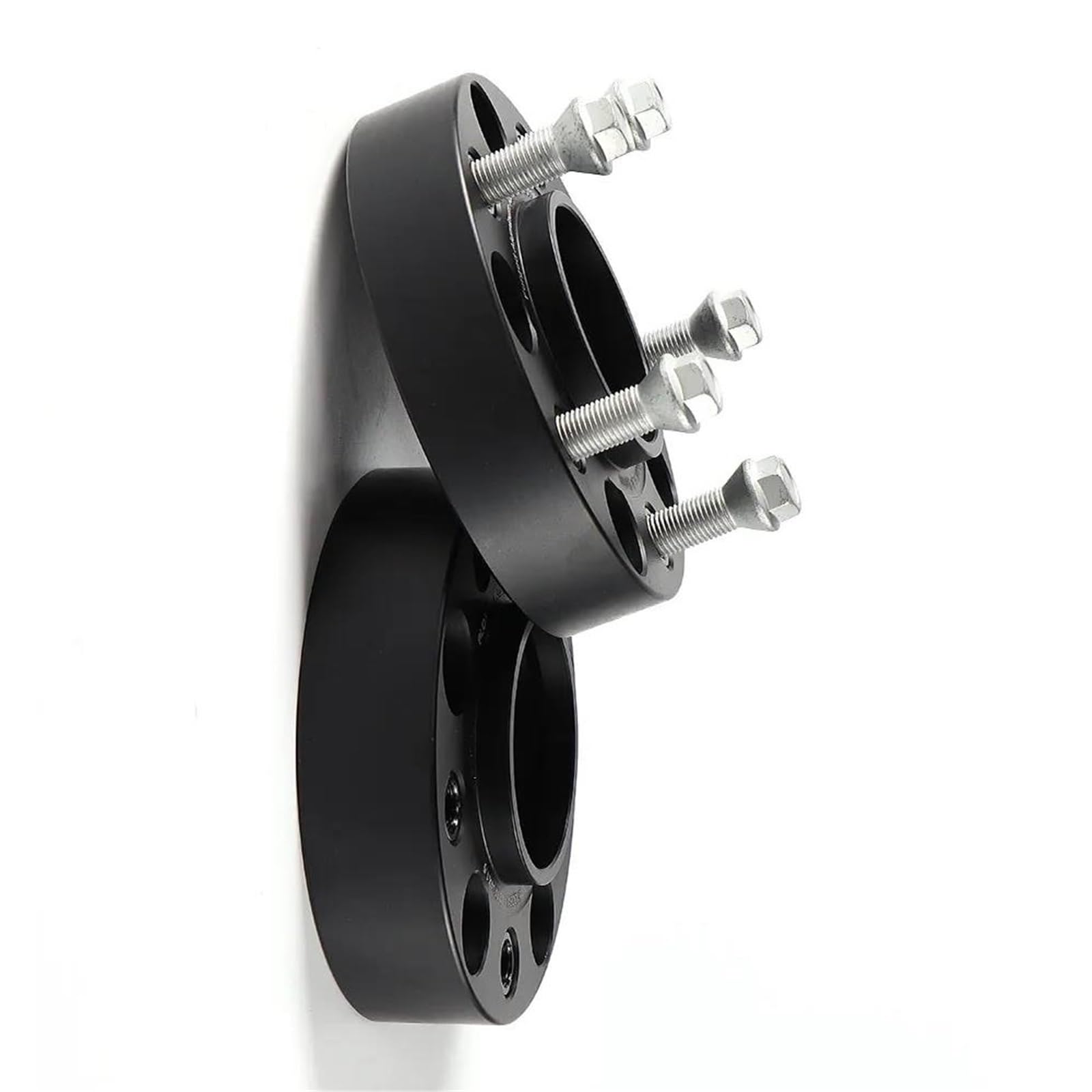WheelSpacers 2 stück 20-50mm Rad Spacer Adapter PCD 5x112 CB 66,5 Spürverbreiterungsatz(2PCS 50MM 14x1.5) von YSQOFJDFJ
