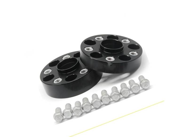 WheelSpacers 2 stücke 25/30/35mm 5x10 8 63,4mm Rad Spacer Adapter 5 Lugs Anzug Für Volvo universal Auto M12x 1,5 14x 1,5 Spürverbreiterungsatz(2PCS 40mm M14x1.5) von YSQOFJDFJ