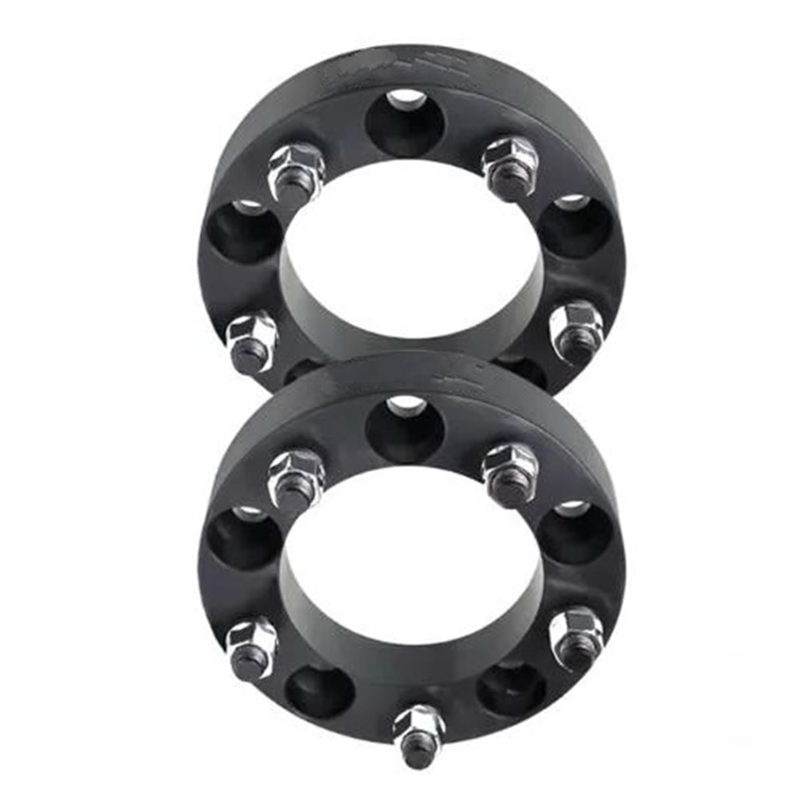 WheelSpacers 2 stücke 5x139,7 CB 108mm Hub Centric Schwarz Geschmiedet Rad Spacer Adapter T6-7075 Hubcentric Für Jimny 25/30/35/40/50mm Spürverbreiterungsatz(4pcs 50mm) von YSQOFJDFJ