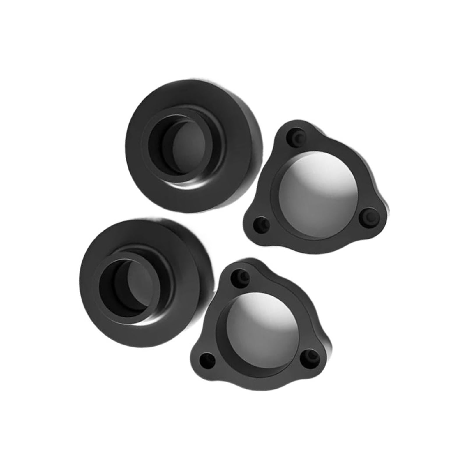 WheelSpacers 25/30/35 MM Für Chery Auto Vorne und Hinten Erhöhen Spacer Chassis Federn Stoßdämpfer Flansch Platten Rad Spacer Spürverbreiterungsatz(4pcs 50mm-Raise) von YSQOFJDFJ