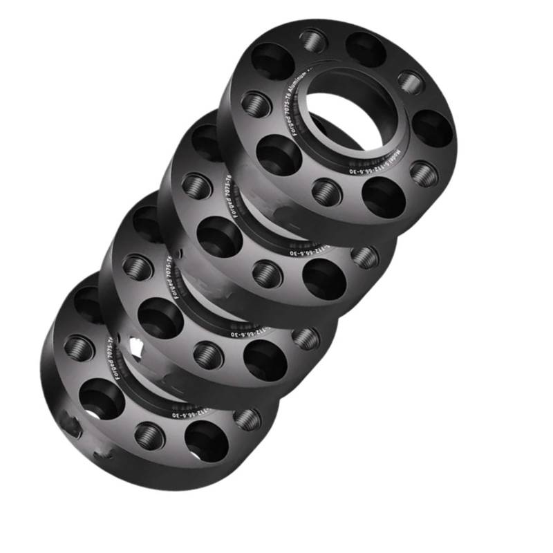 WheelSpacers 25/30/35MM Für Traveller T2 Auto Vorne und Hinten Erhöhen Spacer Chassis Federn Stoßdämpfer Flansch Platten Rad Spacer Spürverbreiterungsatz(4pcs 30mm) von YSQOFJDFJ
