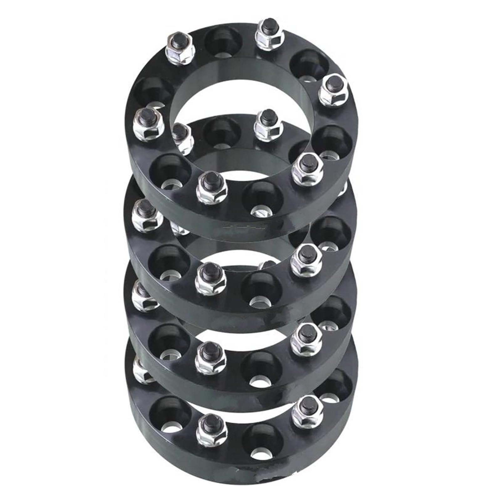 WheelSpacers 4 stücke 30/35/38 MM 6 Stud SPURVERBREITERUNGEN 6x139,7 FÜR Pajero Spürverbreiterungsatz(4pc Black 35mm) von YSQOFJDFJ