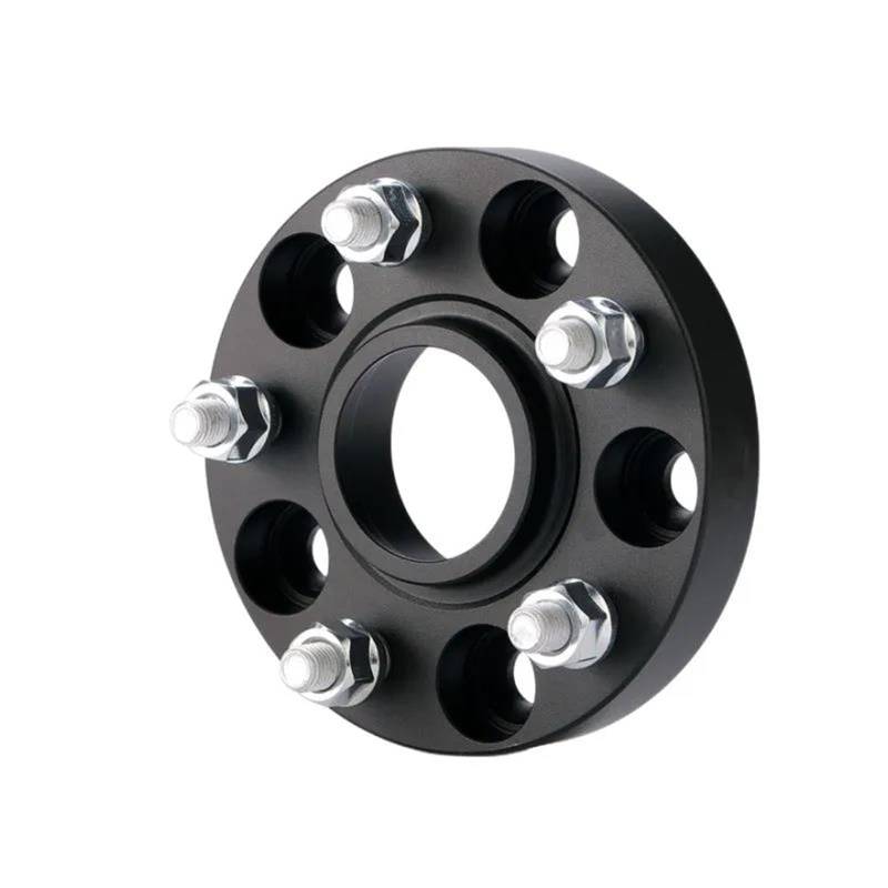 WheelSpacers Embers 1 Stück PCD:5x120 CB 72,6 M14X1.5 Rad Spacer Adapter Für E60 E90 Geschmiedet Aluminium Legierung Spürverbreiterungsatz(Athletic Black 25mm) von YSQOFJDFJ