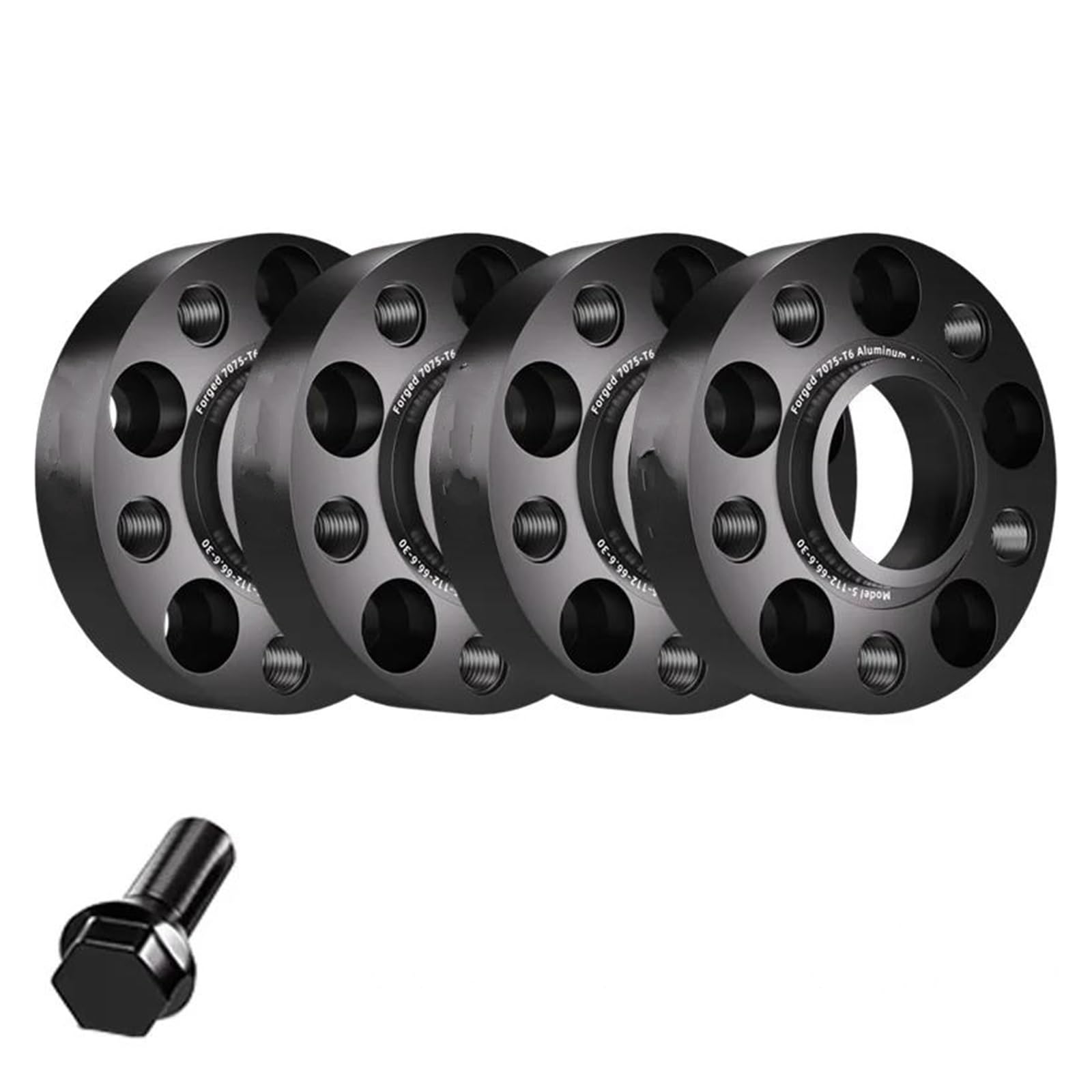 WheelSpacers Speziell für Jetour für Traveller T2 2023 2024 Flanschplatte T6-7075 Spurverbreiterungen Aluminiumnabe verbreiterter Adapter Spürverbreiterungsatz(4pcs 35mm spacers) von YSQOFJDFJ