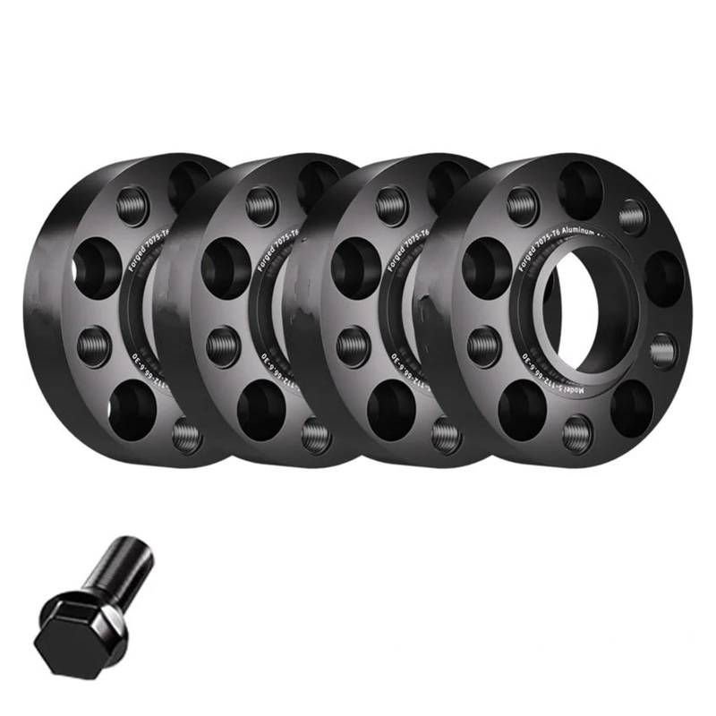 WheelSpacers Speziell für Jetour für Traveller T2 2023 2024 Flanschplatte T6-7075 Spurverbreiterungen Aluminiumnabe verbreiterter Adapter Spürverbreiterungsatz(4pcs 38mm spacers) von YSQOFJDFJ