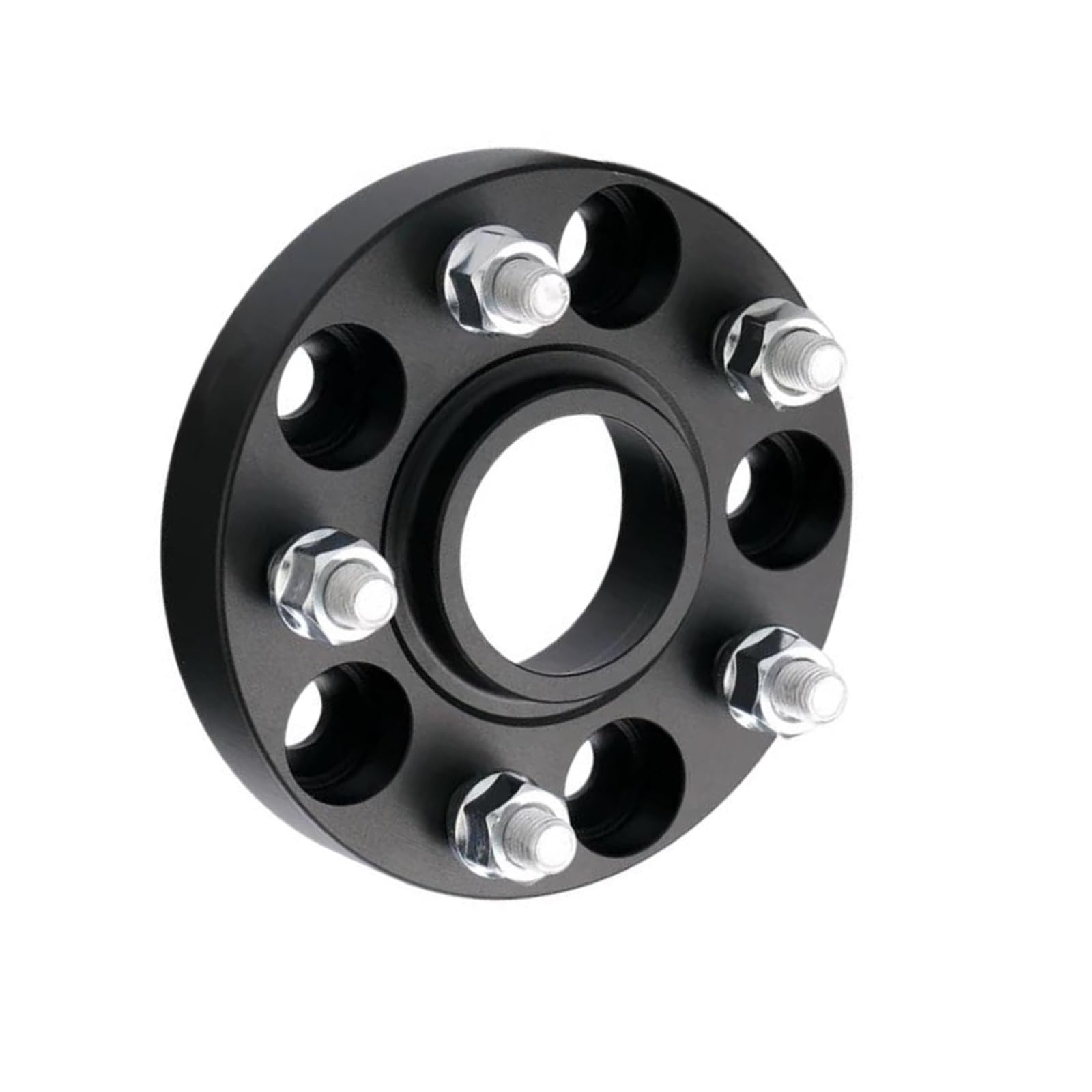 WheelSpacers Spurverbreiterung Adapter PCD 5x108 CB 63.4 Für Jaguar XJ XF XK S-Type M12x1.5 1 Stück Spürverbreiterungsatz(Black 30mm) von YSQOFJDFJ