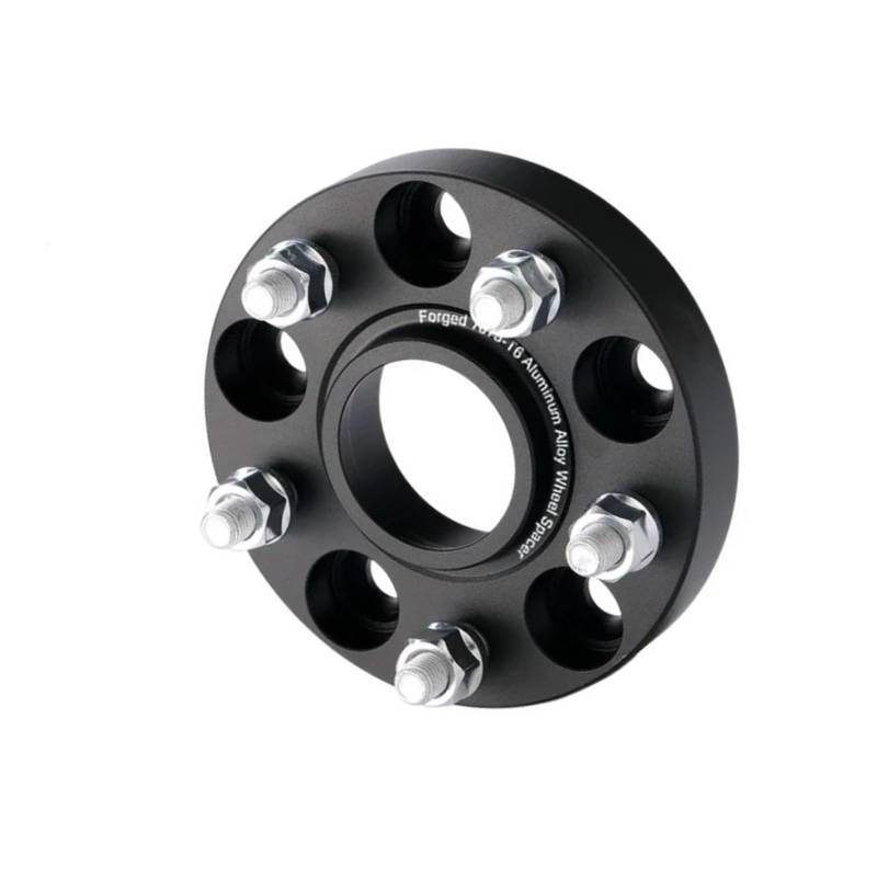 WheelSpacers Spurverbreiterung Adapter PCD 5x108 CB 63.4 Für PoleStar M14x1.5 1 Stück Spürverbreiterungsatz(1 Piece Black 30mm) von YSQOFJDFJ