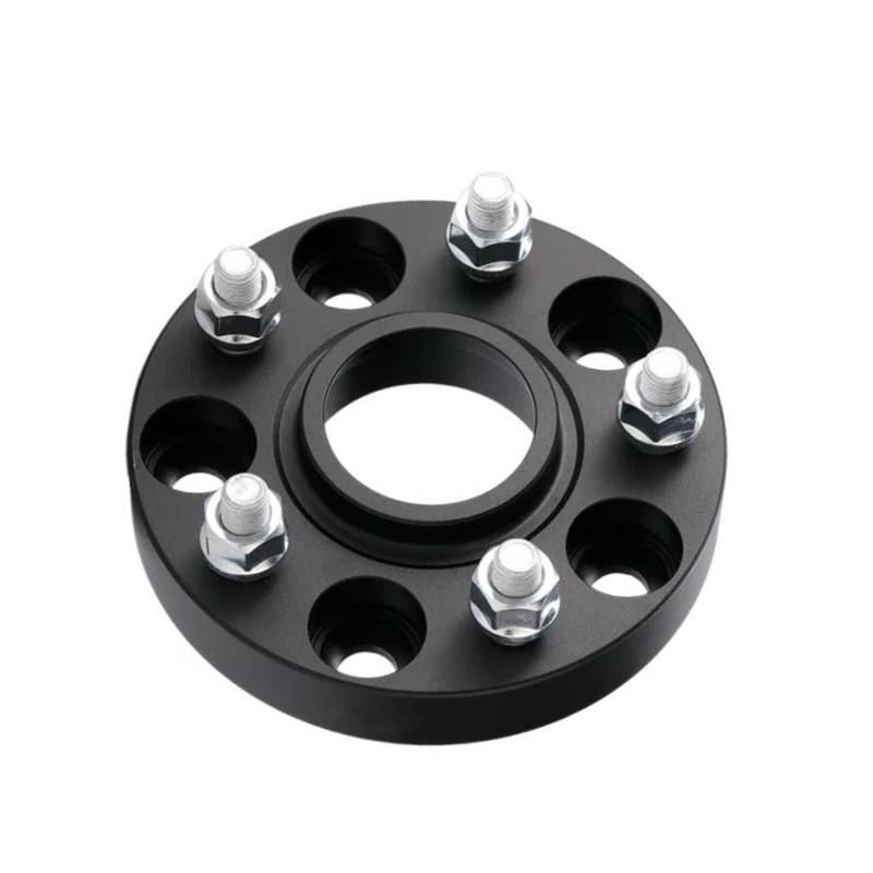 WheelSpacers Spurverbreiterung PCD 5x114.3 CB 67.1mm M12x1.5 Für Levante 1 Stück Spürverbreiterungsatz(Black 20mm 1PC) von YSQOFJDFJ