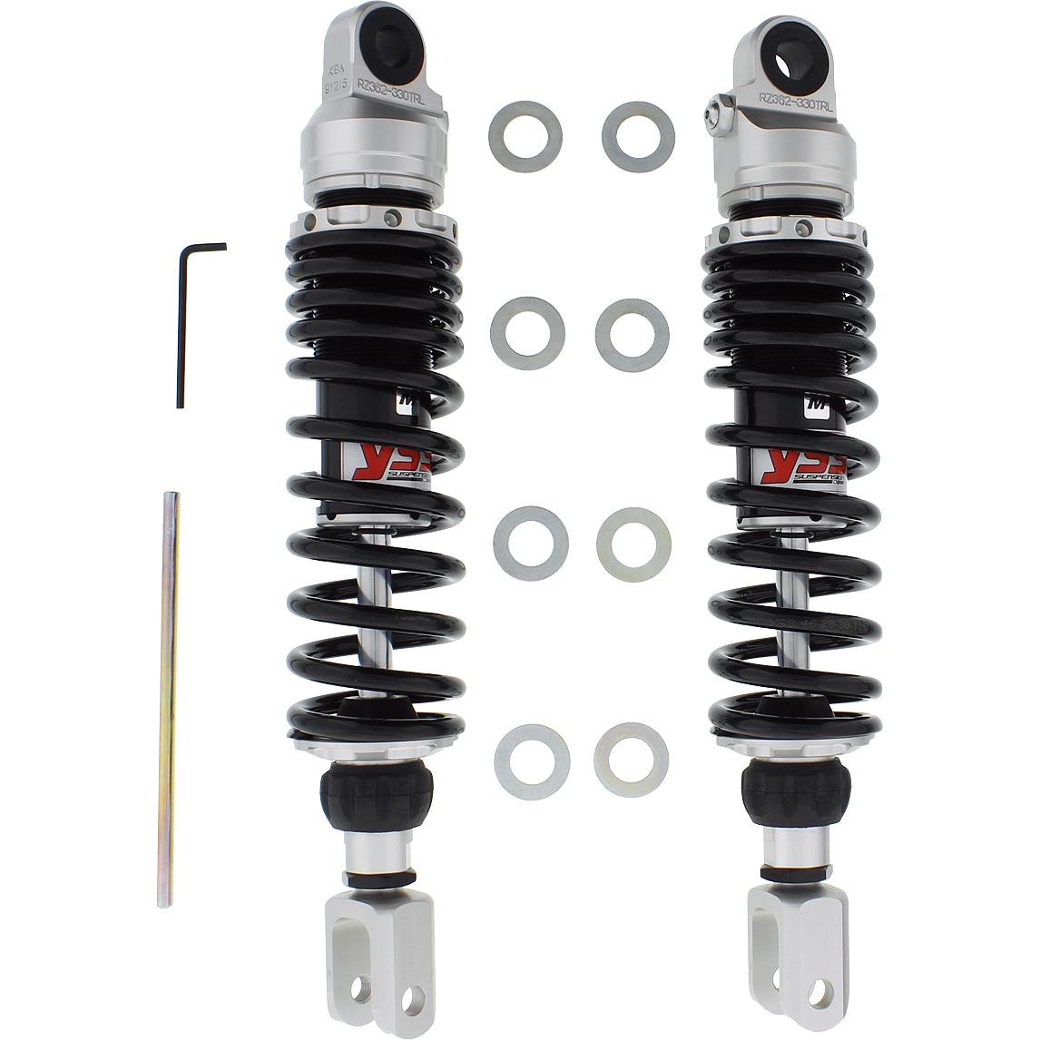 YSS Federbeine Z362 Stereo schwarz 330L für CB 750 K Four 69-76 YSS Federbeine Z362 Stereo schwarz 330L für CB 750 K Four 69-76 von YSS