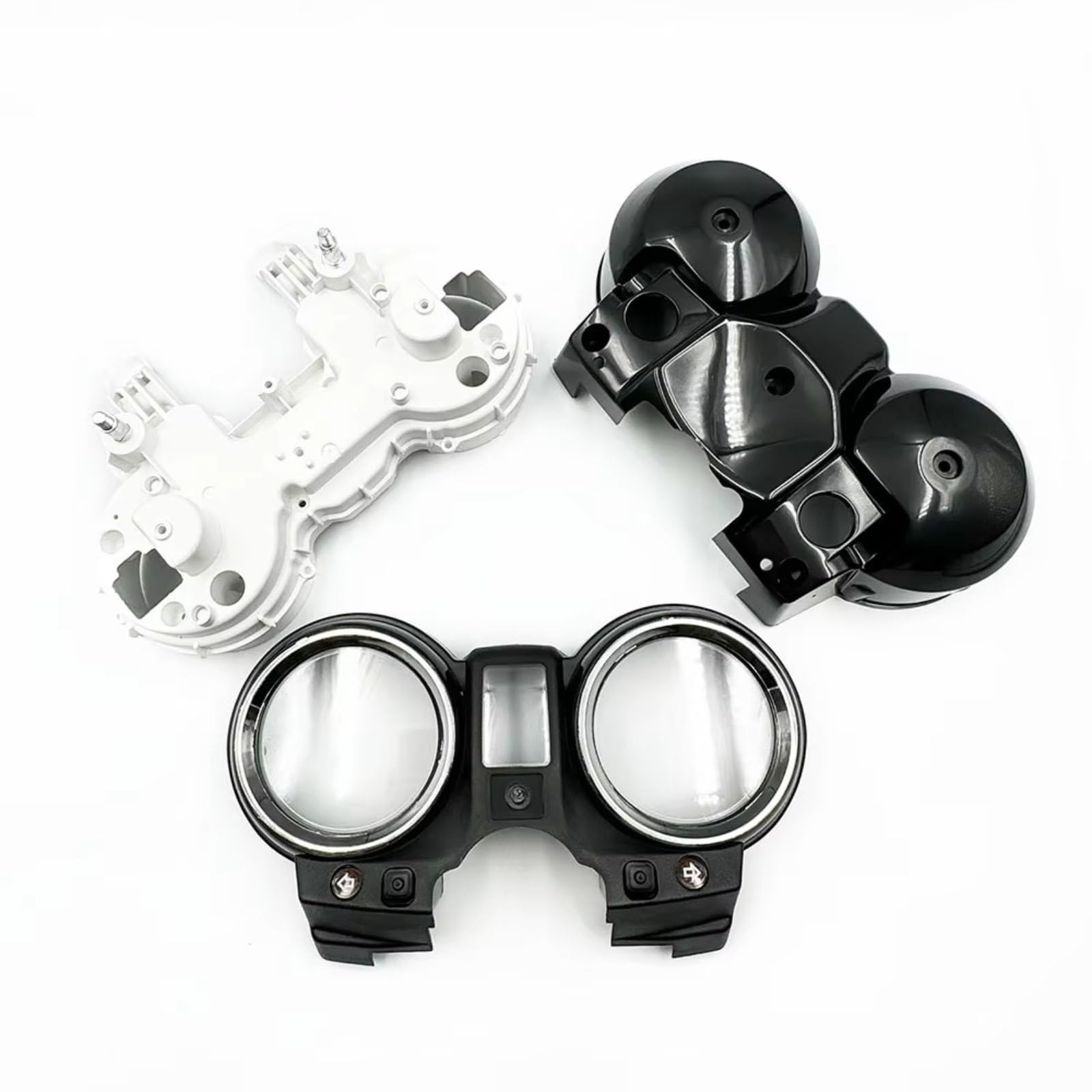 Tachometer Gehäuse Abdeckung Für CB900F Für CB600F Für Hornet 2003-2004 Für CBF600N Für CBF500 Für CB750 2007 Tachometer Drehzahlmesser Äußere Gehäuseabdeckung Motorrad-Untergehäuse(1 Set Black) Tachometer Gehäuse Abdeckung Für CB900F Für CB600F Für Hornet 2003-2004 Für CBF600N Für CBF500 Für CB750 2007 Tachometer Drehzahlmesser Äußere Gehäuseabdeckung Motorrad-Untergehäuse(1 Set Black) von YSSLYEU